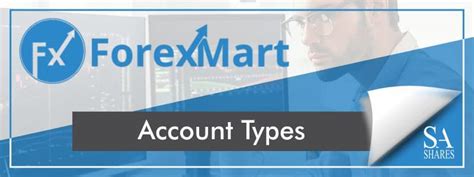 ForexMart Account Types.